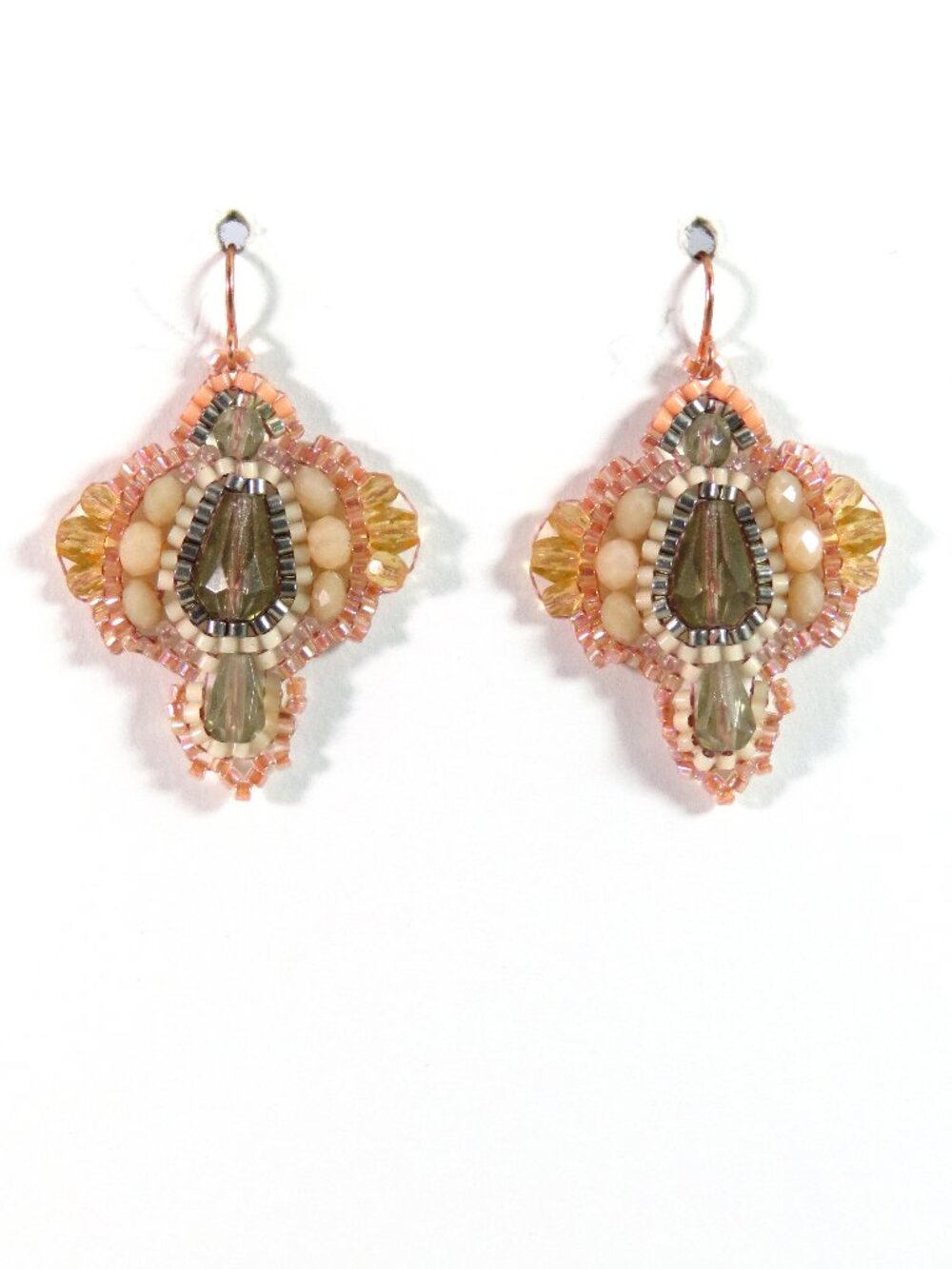 Handmade beaded earrings